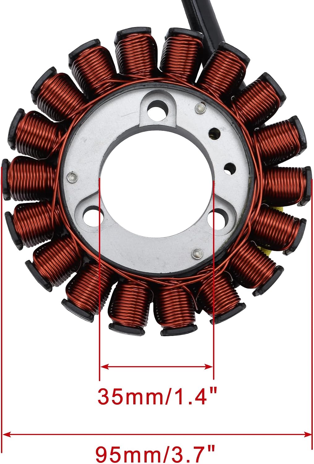 2010–2013 Hyosung Mirage 250 EFI 18-Coil 5-Wire Stator