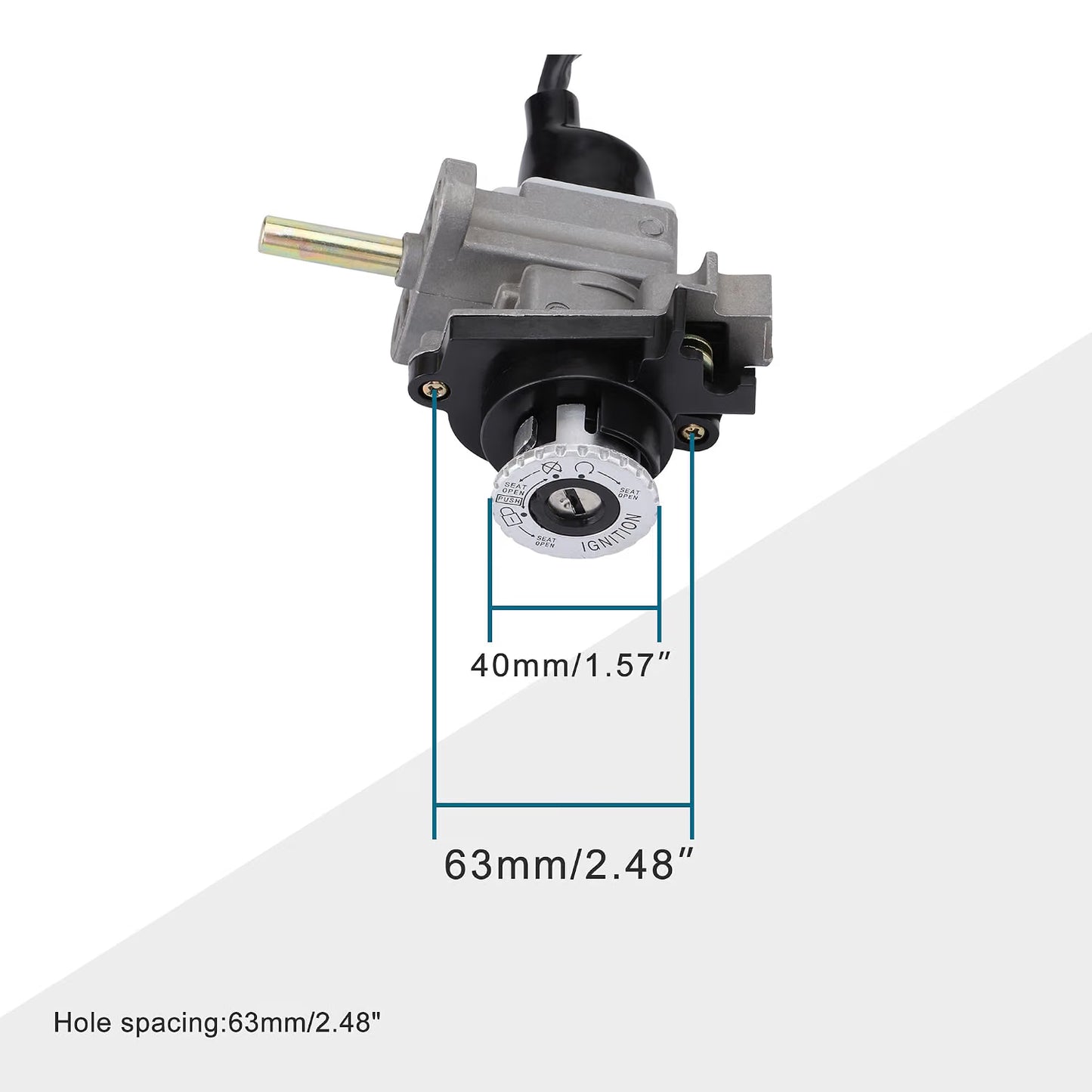 Ignition Switch Assembly for 50cc–150cc Scooter Moped