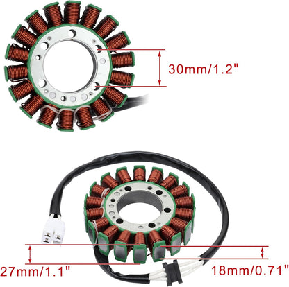 2012–2017 Kawasaki ER-6N Ninja 650 Vulcan S Z650 18-Coil Stator 21003-0164