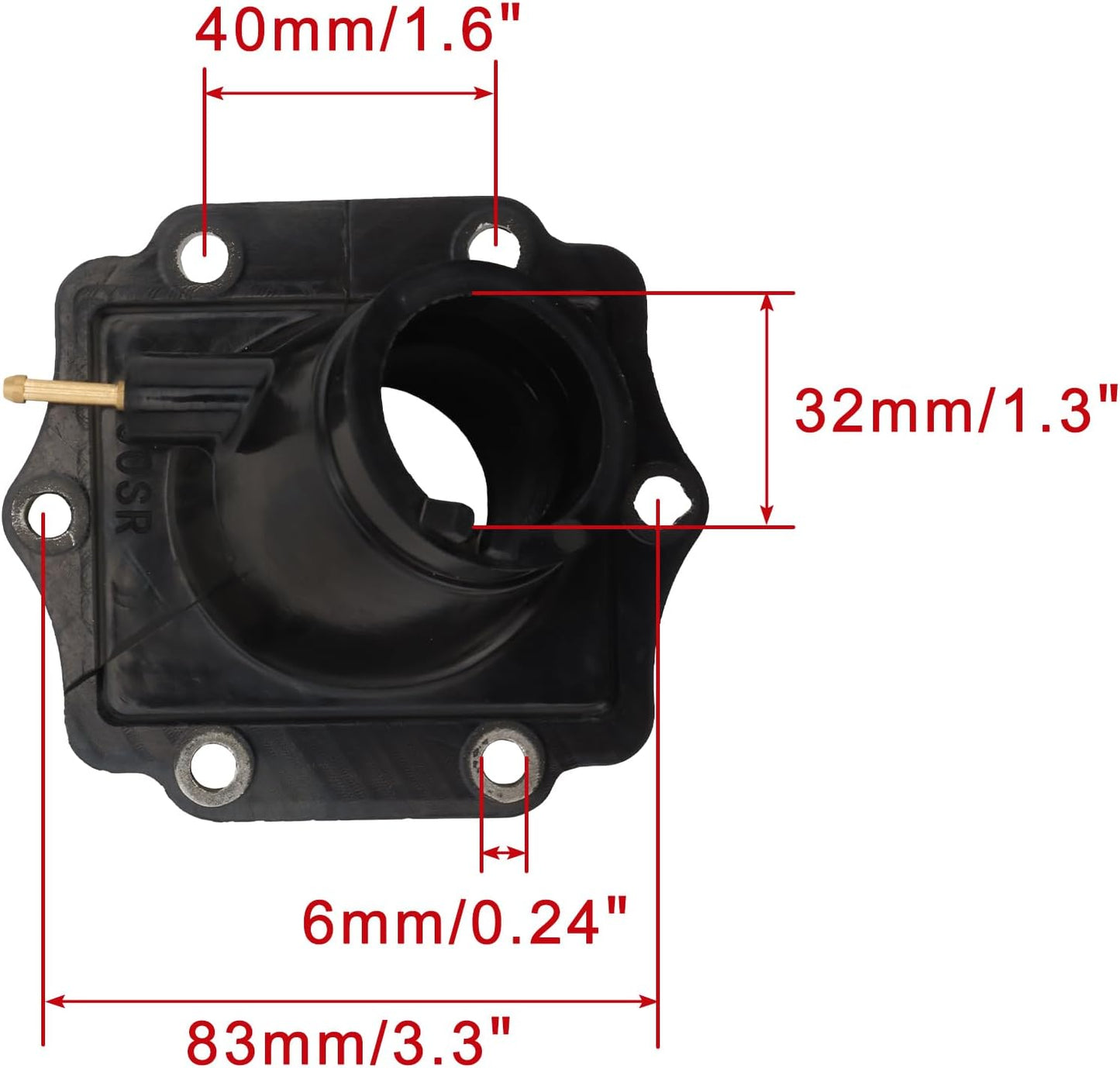 Intake Manifold for Kawasaki KDX200SR 1989–1993 | 16065-1194