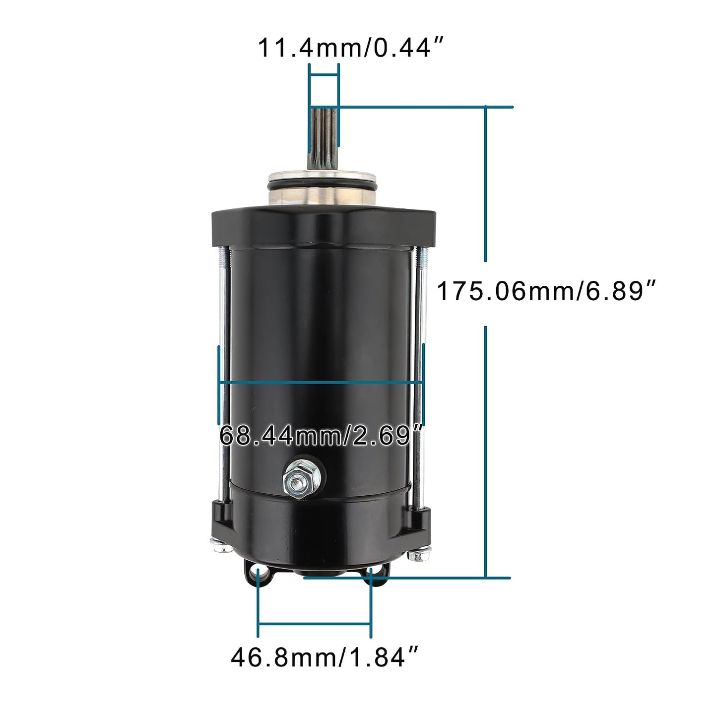 Starter Motor for Kawasaki Vulcan 88 1500 1600 1987–2008 | 21163-1109