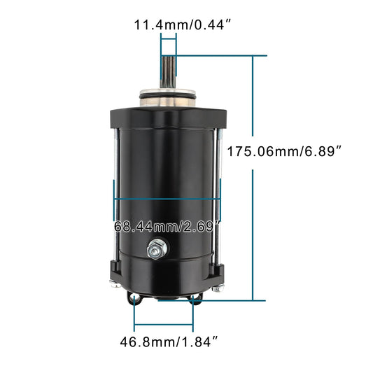 Starter Motor for Kawasaki Vulcan 88 1500 1600 1987–2008 | 21163-1109