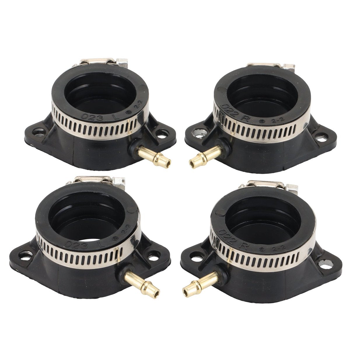 Intake Manifold Carb Holders for Kawasaki Z1 KZ900 KZ1000 | 16065-028 16065-029