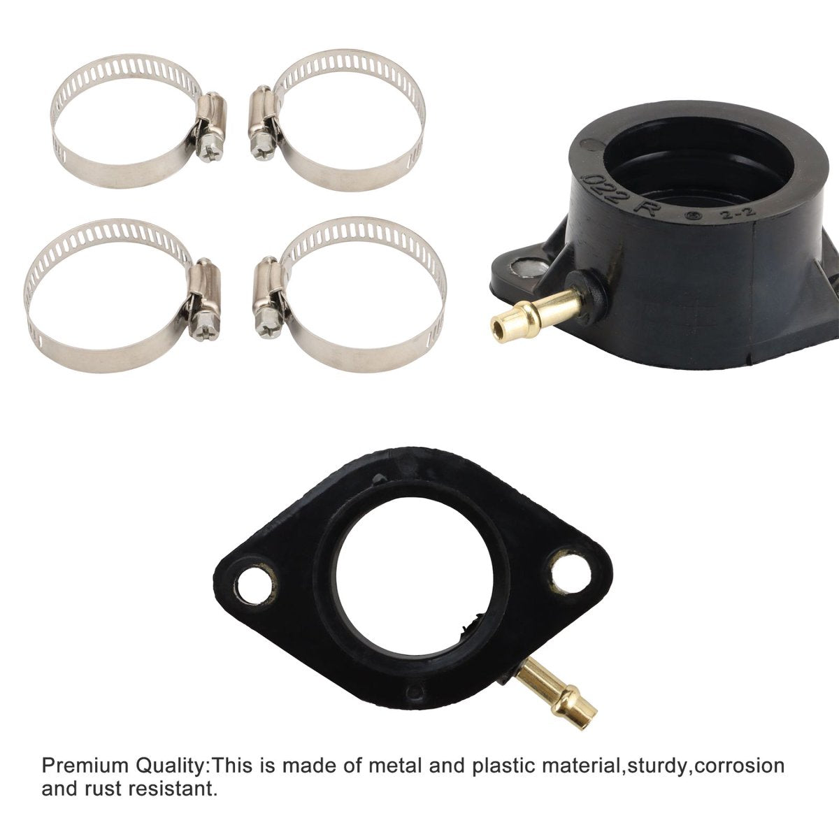 Intake Manifold Carb Holders for Kawasaki Z1 KZ900 KZ1000 | 16065-028 16065-029