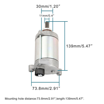 Starter Motor for Kawasaki Ninja ZX-10R ZX-10RR 2011–2026 | 21163-0064