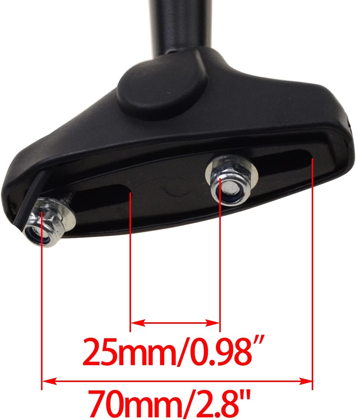 LED Turn Signal Mirrors for Suzuki GSX-R Yamaha R1 R6 Ninja | 70mm Mount