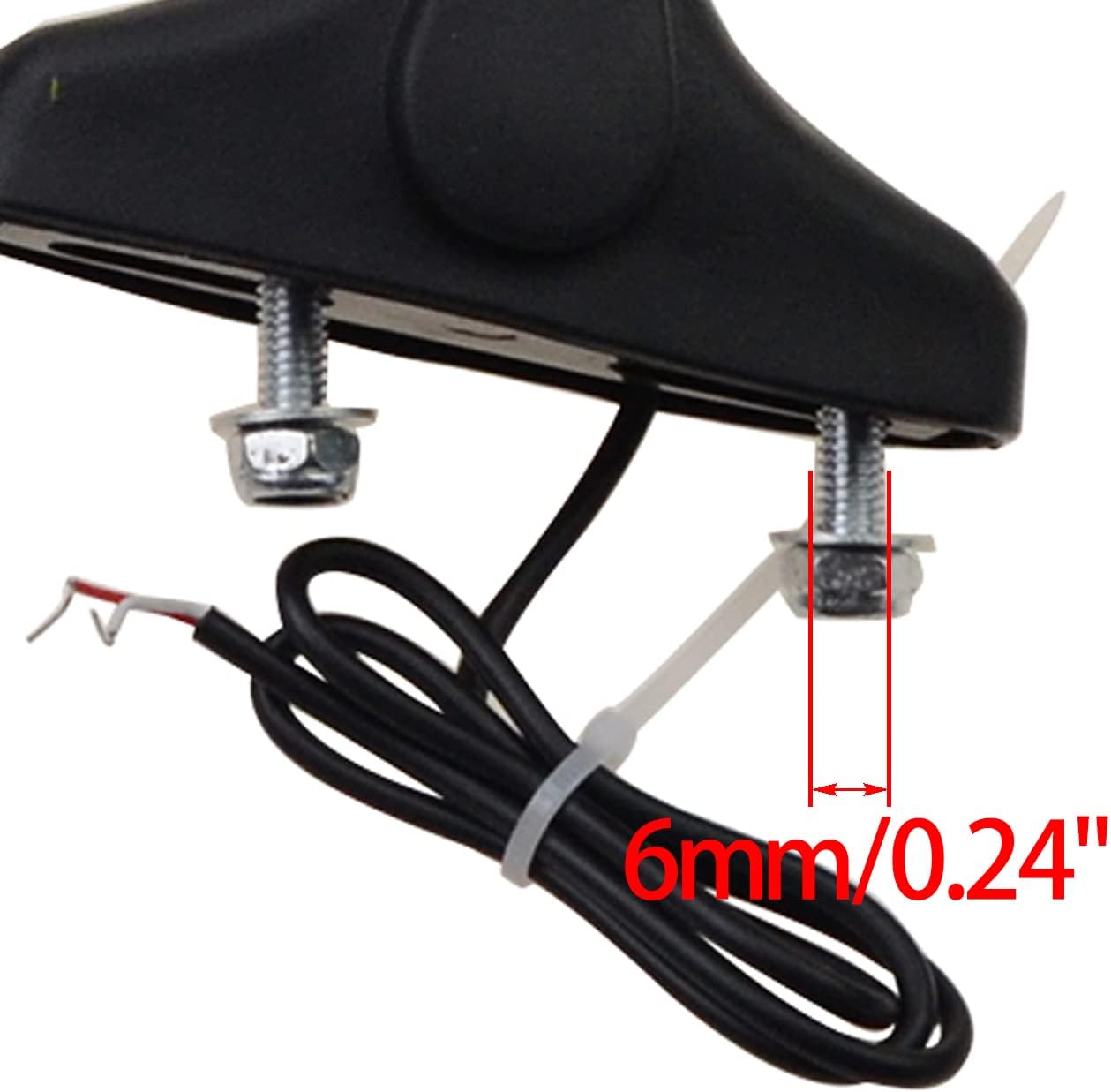 LED Turn Signal Mirrors for Suzuki GSX-R Yamaha R1 R6 Ninja | 70mm Mount