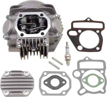 52.4mm Complete Cylinder Head for Lifan 125cc Horizontal Engine | 32T Cam