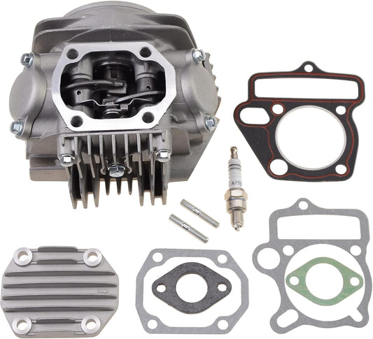 52.4mm Complete Cylinder Head for Lifan 125cc Horizontal Engine | 32T Cam