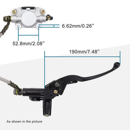 Rear Hand Disc Brake Assembly for 110cc-250cc ATV Scooter