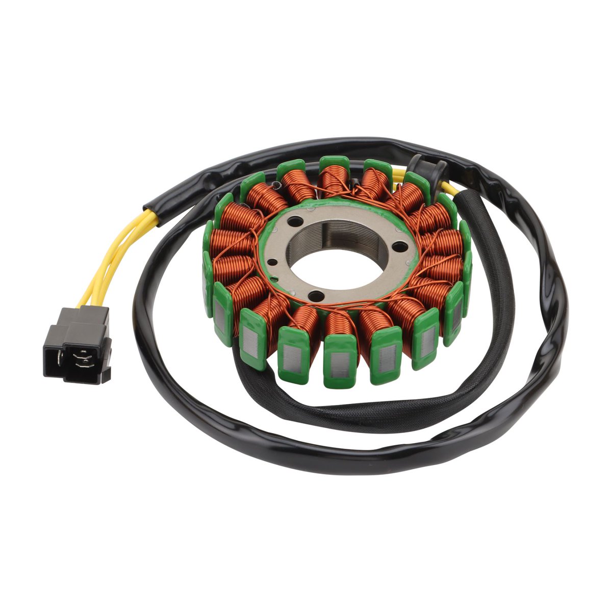 2001–2011 Suzuki GS500 GS500F GS500H 18-Coil 3-Wire Stator 31401-01D10