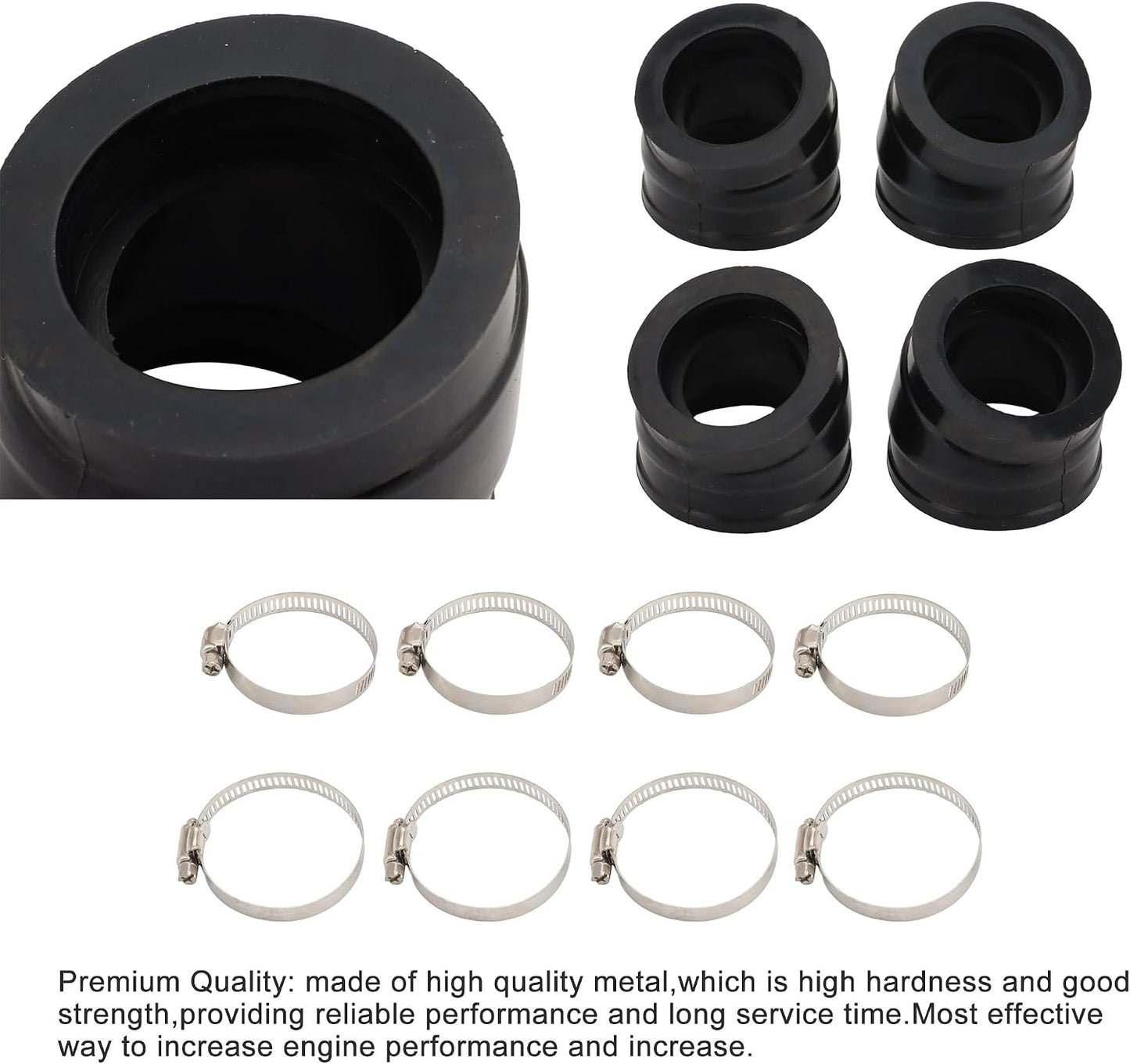 Intake Manifold Boots for Suzuki GS750E GS750L GS750T 1980–1983