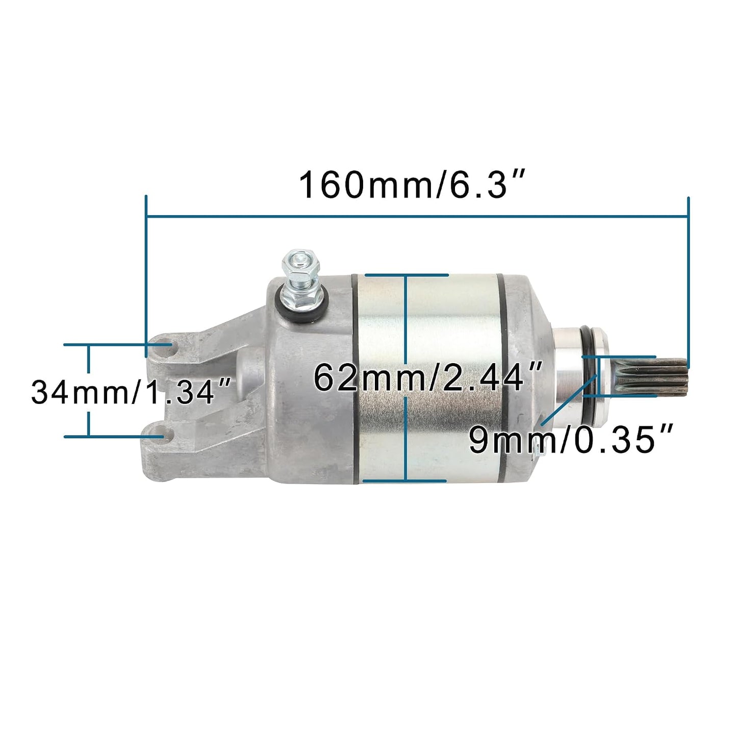 Starter Motor for Suzuki GSX-R600 GSX-R750 2006–2007 31100-01H00