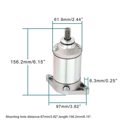 Starter Motor for Suzuki KingQuad 300 LT-F300F 1999–2004 | 31100-19B00