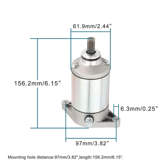 Starter Motor for Suzuki KingQuad 300 LT-F300F 1999–2004 | 31100-19B00