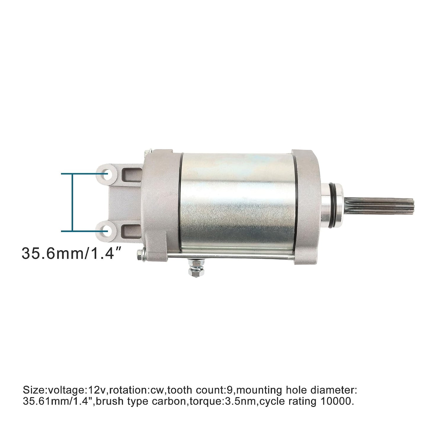 Starter Motor for Suzuki KingQuad 700 750 2005–2009 | 31100-31G00
