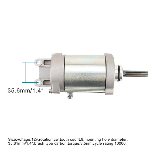 Starter Motor for Suzuki KingQuad 700 750 2005–2009 | 31100-31G00