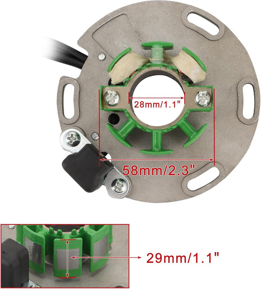 1989–1995 Suzuki RM125 RM250 6-Coil 4-Wire Stator 32101-27C00