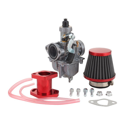 VM22 26mm Carburetor Kit for Predator 212 GX160 GX200 Coleman CT200U BT200X – Red