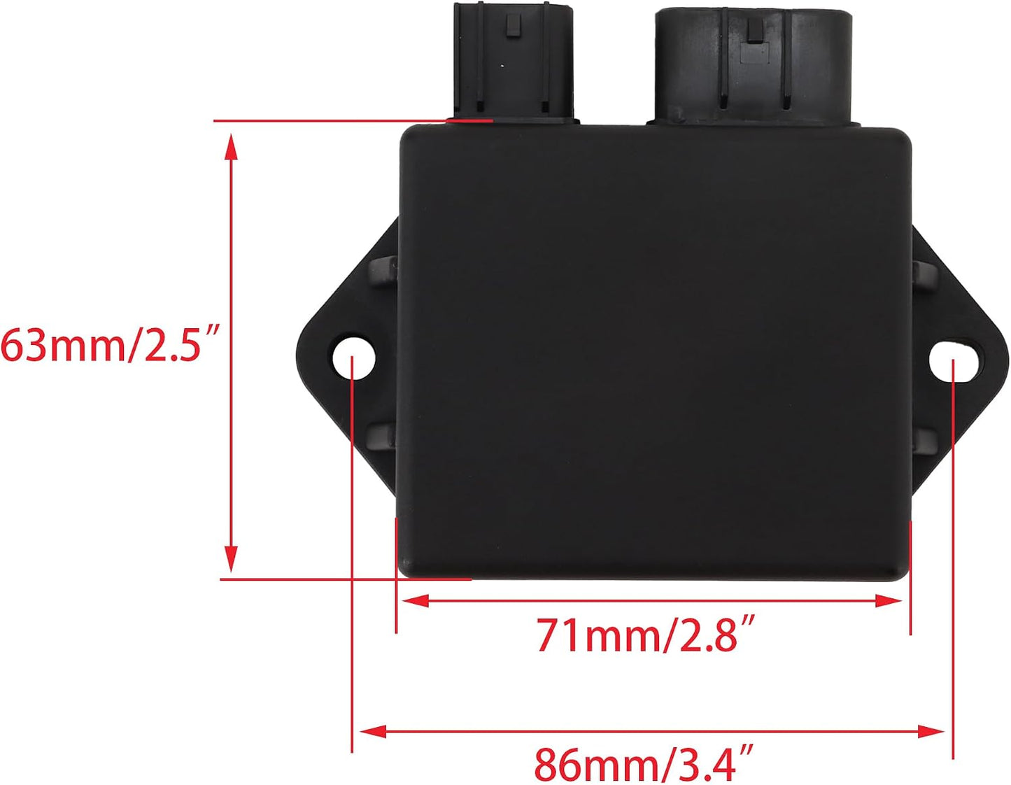 CDI Unit for Yamaha 40HP 2-Stroke Outboard | 6F6-85540-00