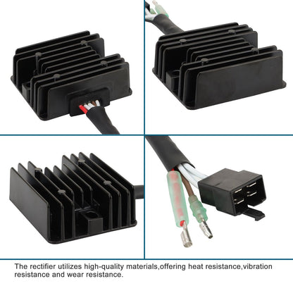 Voltage Regulator Rectifier for Yamaha Big Bear 350 Kodiak 400 4GB-81960-00