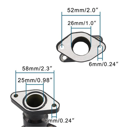 Intake Manifold for Yamaha Breeze 125 Grizzly 125 | 3FA-13586-00