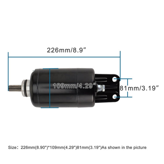 9T Starter Motor for Yamaha WaveRunner VX V1 EX EXR 6EY-81800-00