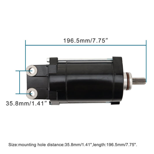 Starter Motor for Yamaha WaveRunner VX110 Deluxe Cruiser Sport 6D3-81800-00