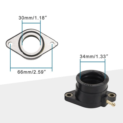 Carburetor Intake Manifold Boots for Yamaha XT600 XT600E XT600Z TT600