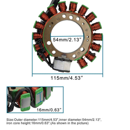 1987–1989 Yamaha Moto-4 Big Bear Warrior 350 16-Coil 9-Wire Stator 1YW-85510-21-00
