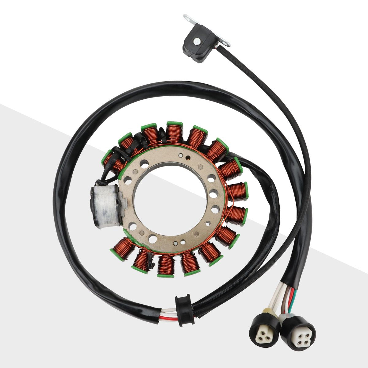 1990–1995 Yamaha YFM350 Warrior Moto-4 Big Bear 16-Coil 7-Wire Stator 3HN-85510-00