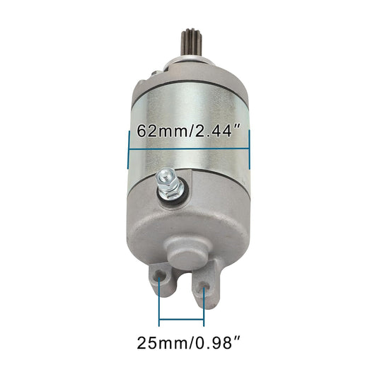 9T 12V Starter Motor for Yamaha YZF-R6 2006–2024 FZ6R 2009–2017