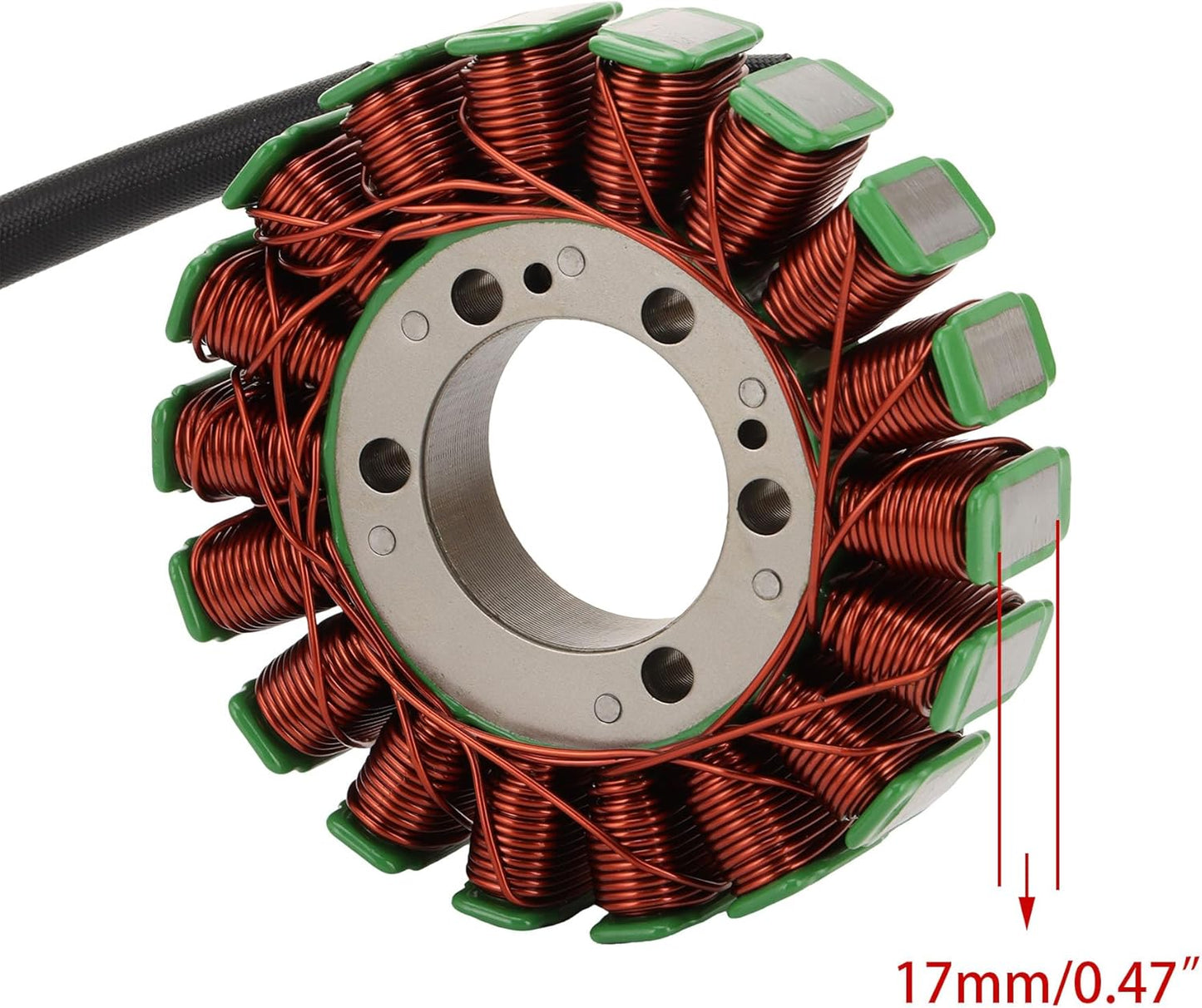 2003–2009 Yamaha YZF-R6 R6S 18-Coil 3-Wire Stator 5SL-81410-00