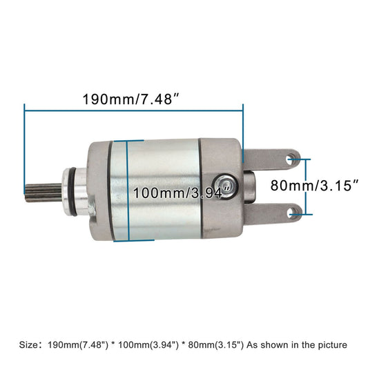 9-Tooth Starter Motor for Yamaha YZF-R6 R6S FZ6 5EB-81890-00