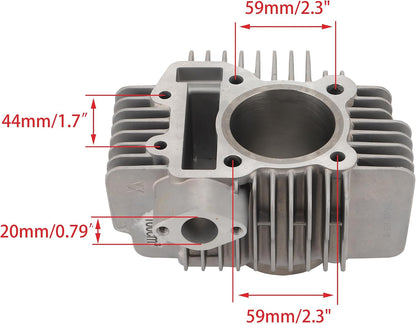 Complete Cylinder Head with 60mm Piston Kit for YX160 160cc Pit Bike